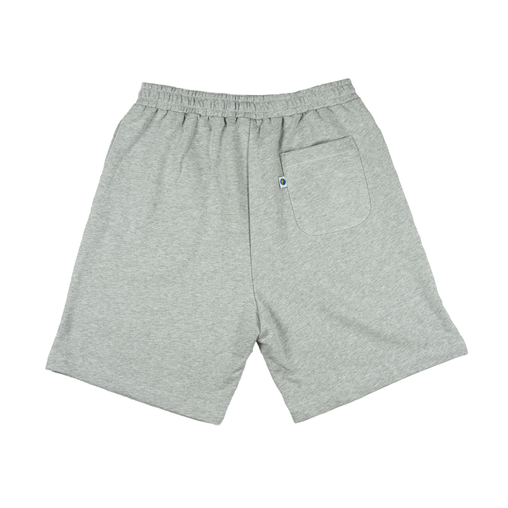 Relaxed Cut Terry Shorts - Grey Marle