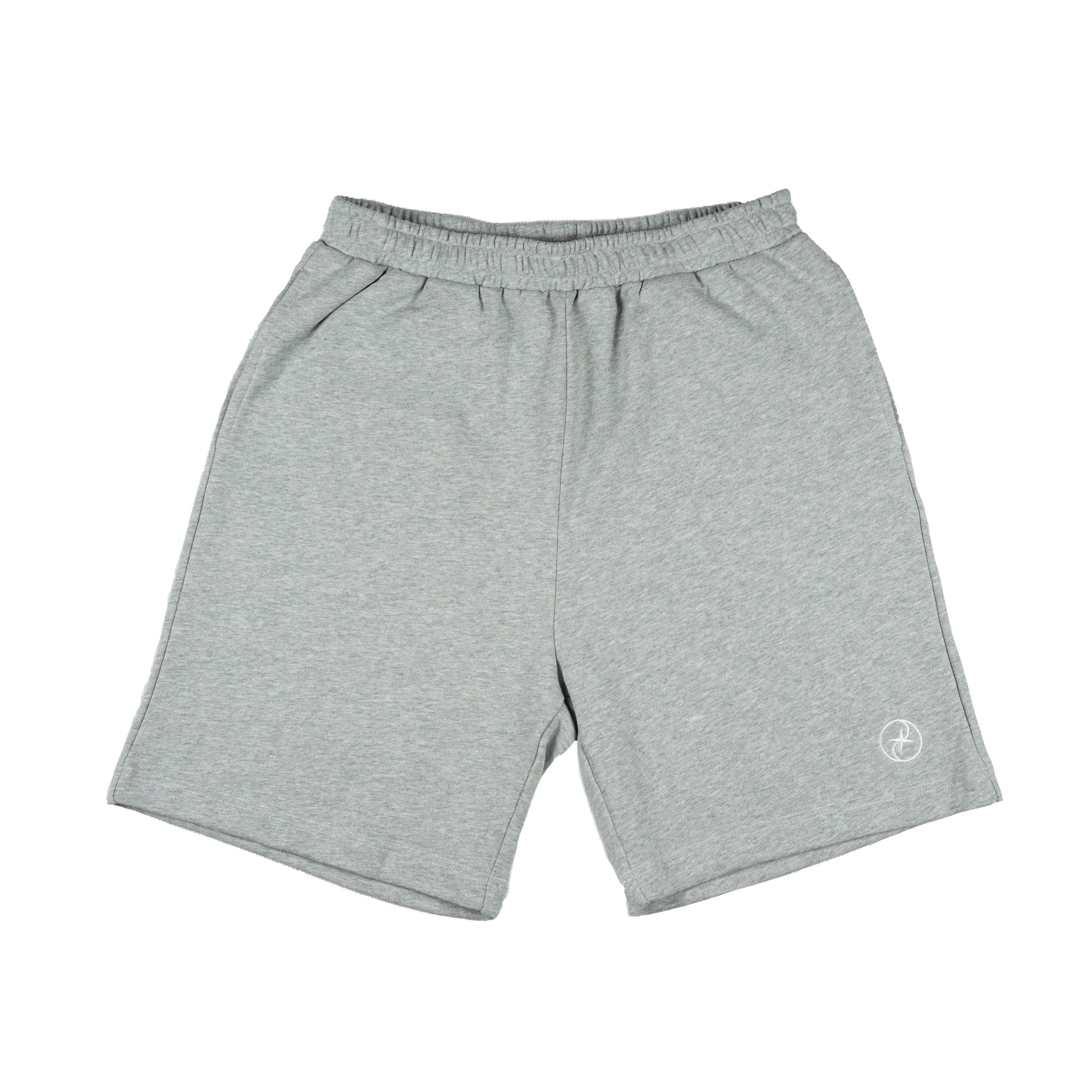 Relaxed Cut Terry Shorts - Grey Marle