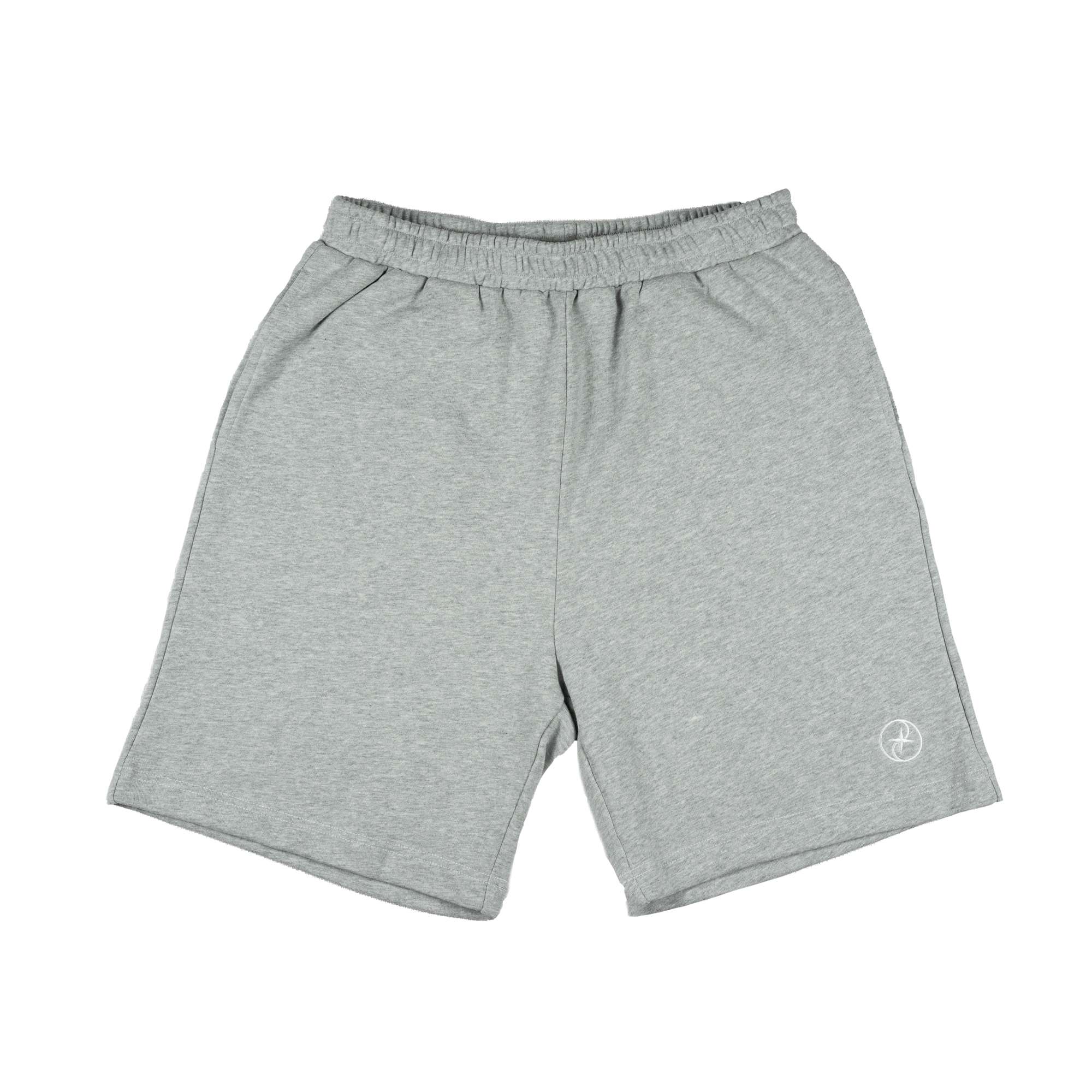 Relaxed Cut Terry Shorts - Grey Marle