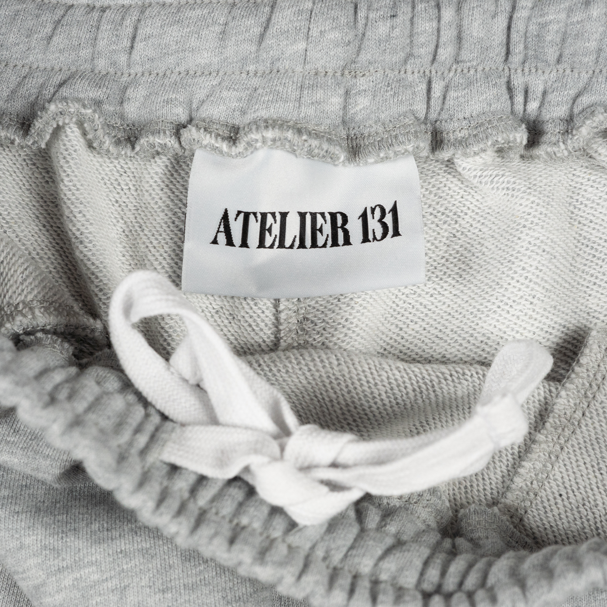 Relaxed Cut Terry Shorts - Grey Marle