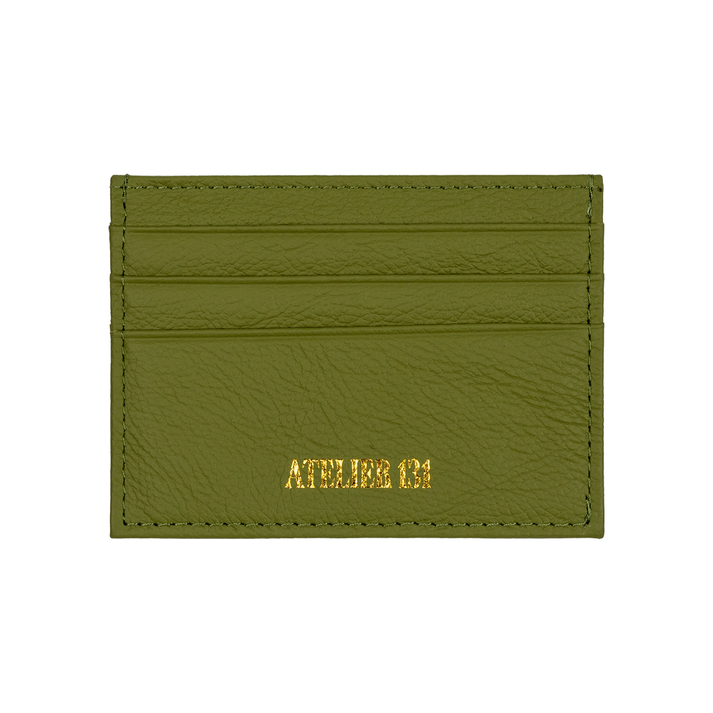 Leather Cardholder - Green