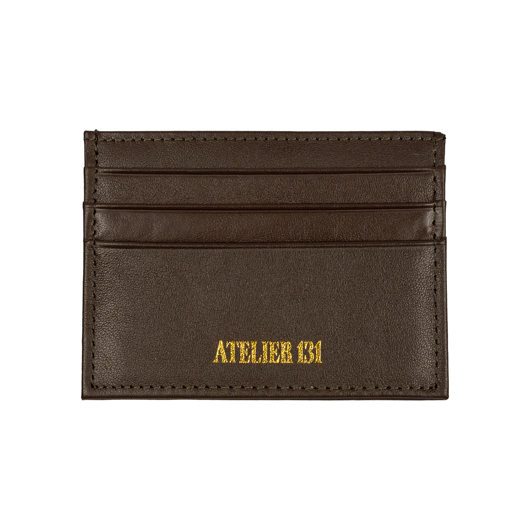 Leather Cardholder - Coffee Brown