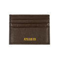 Leather Cardholder - Coffee Brown