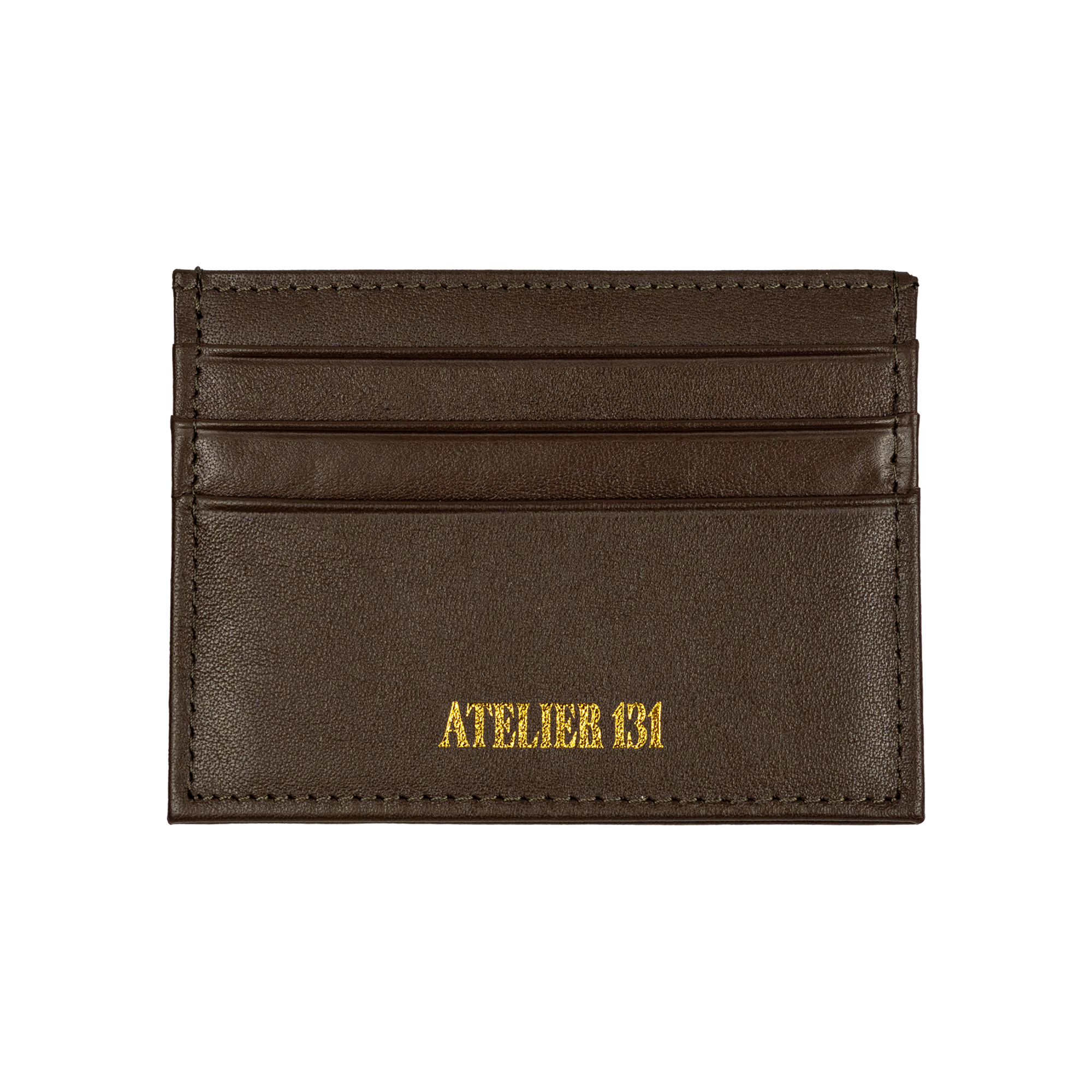 Leather Cardholder - Coffee Brown
