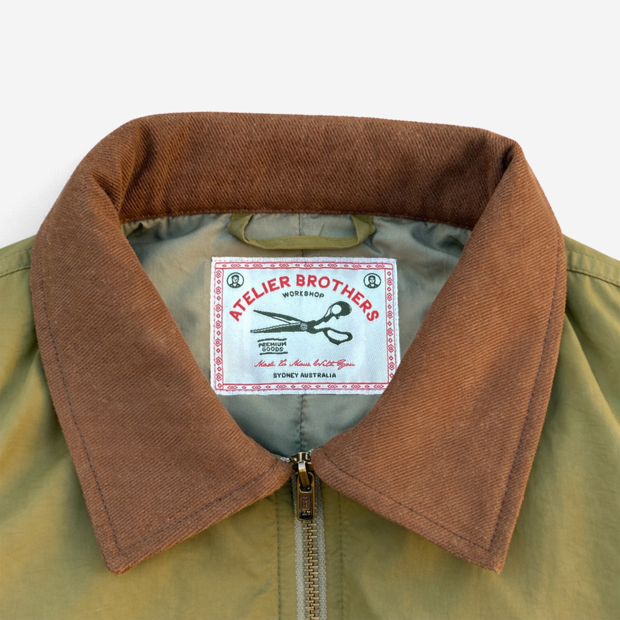 "FSJ-131" Military Bomber (Olive Drab / Chestnut) (PRE-ORDER)