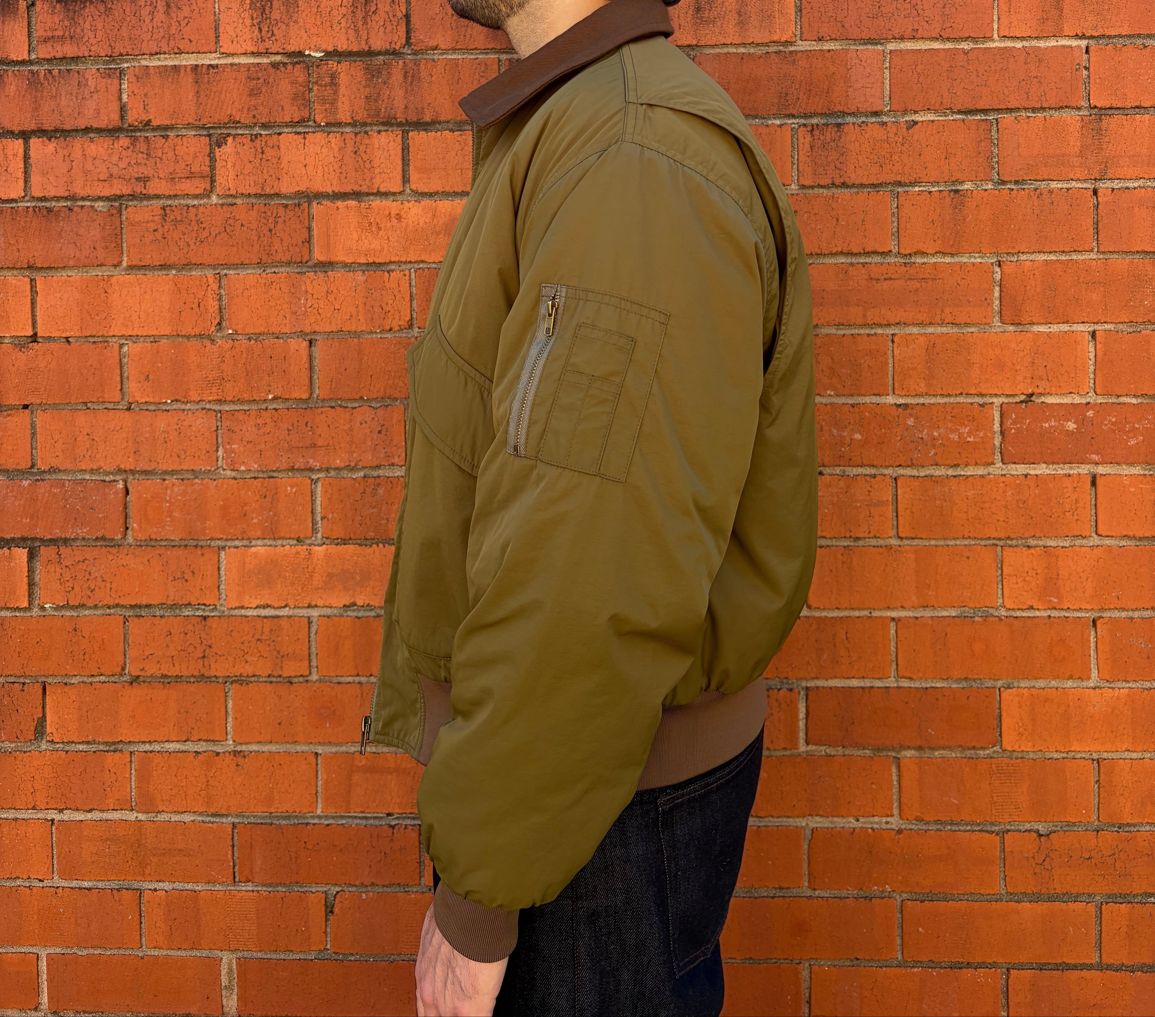 "FSJ-131" Military Bomber (Olive Drab / Chestnut) (PRE-ORDER)