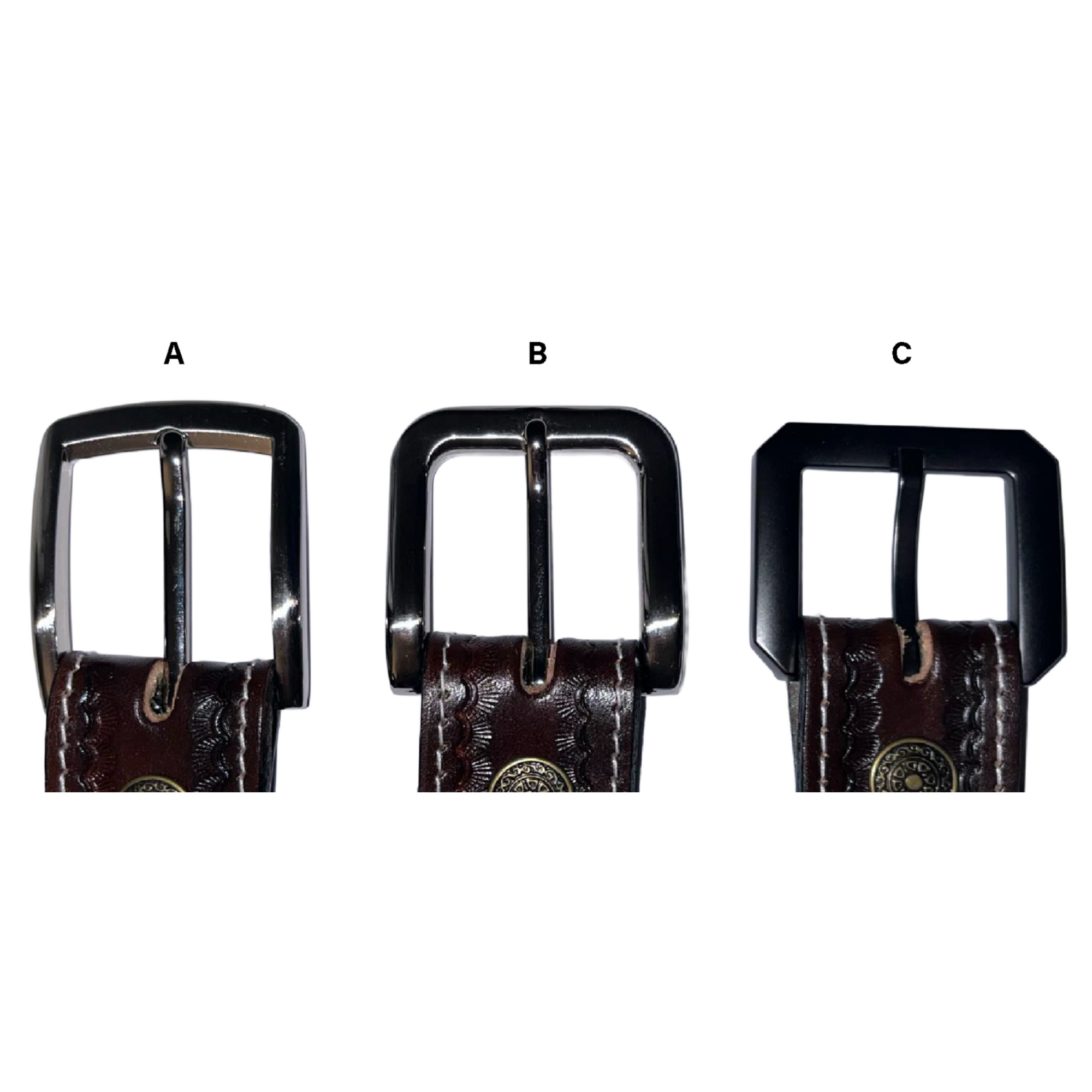 “SIERRA” Handcrafted Leather Belt - Brown
